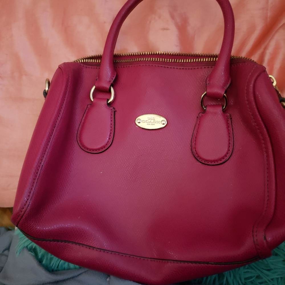 Small coach hand bag
